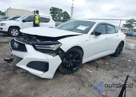 2021 Acura Tlx A-Spec Package z USA, uszkodzony, nr VIN 19UUB5F52MA006105